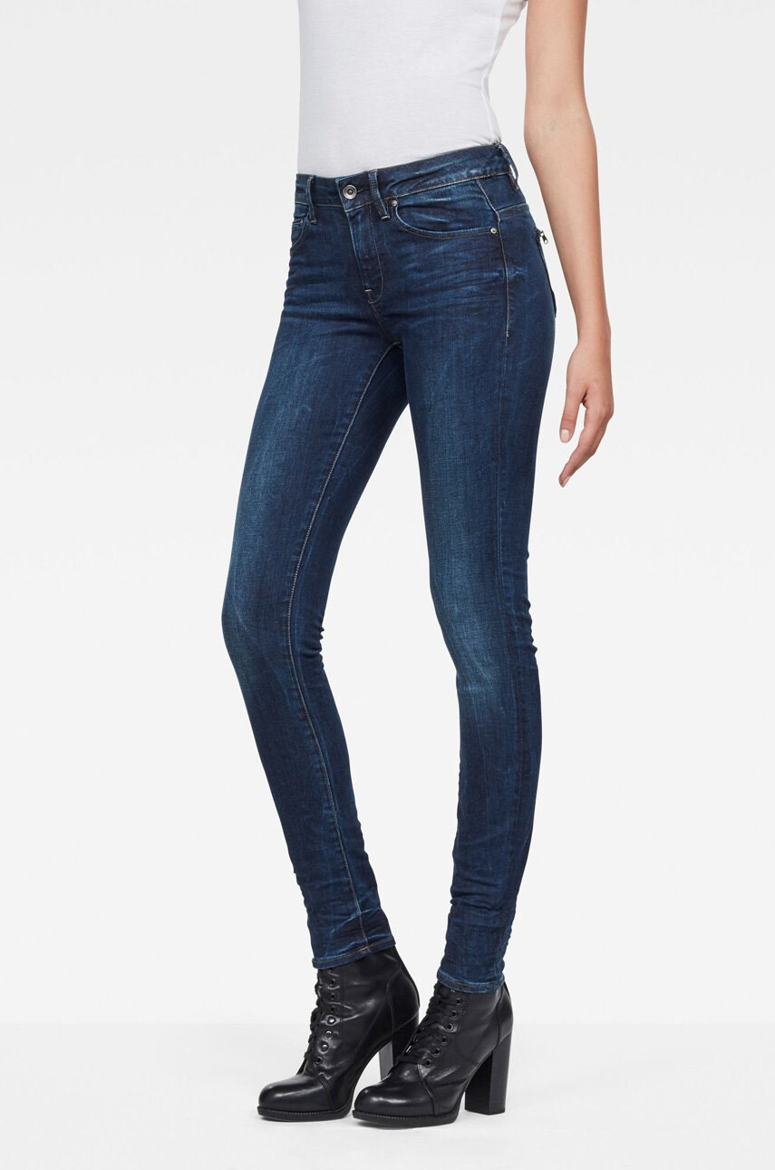 G-Star Raw Дънки Midge Zip - Pepit.bg