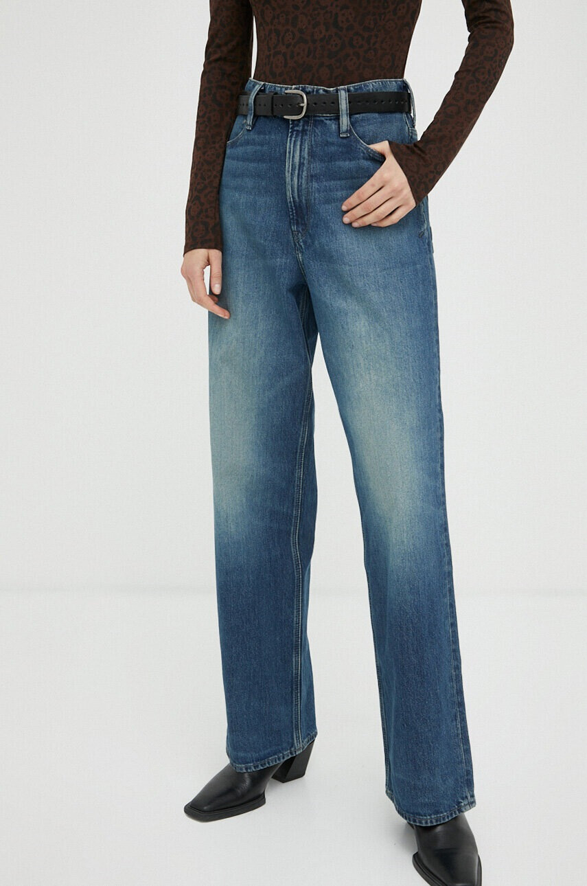 G-Star Raw Дънки Stray с висока талия - Pepit.bg