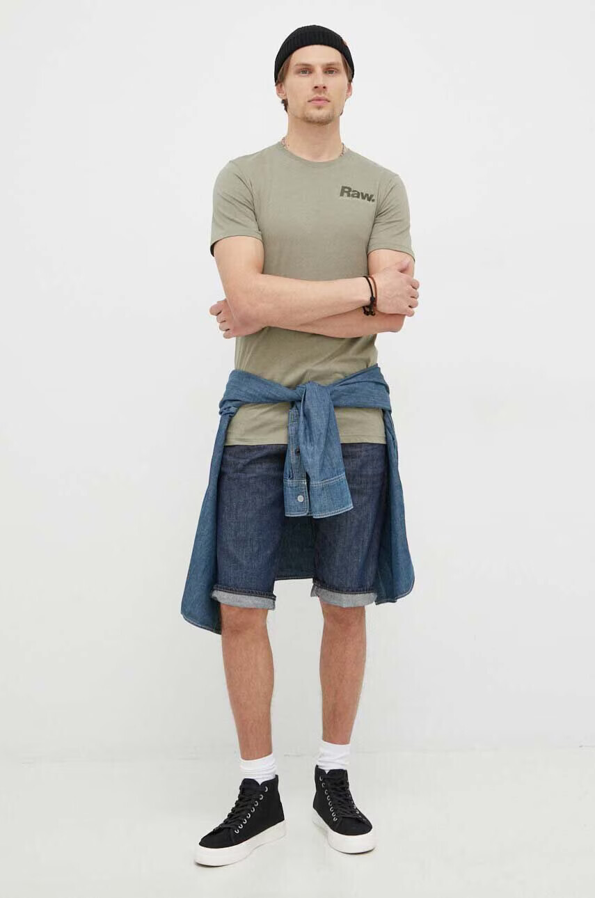 G-Star Raw Дънкови къси панталони в тъмносиньо - Pepit.bg