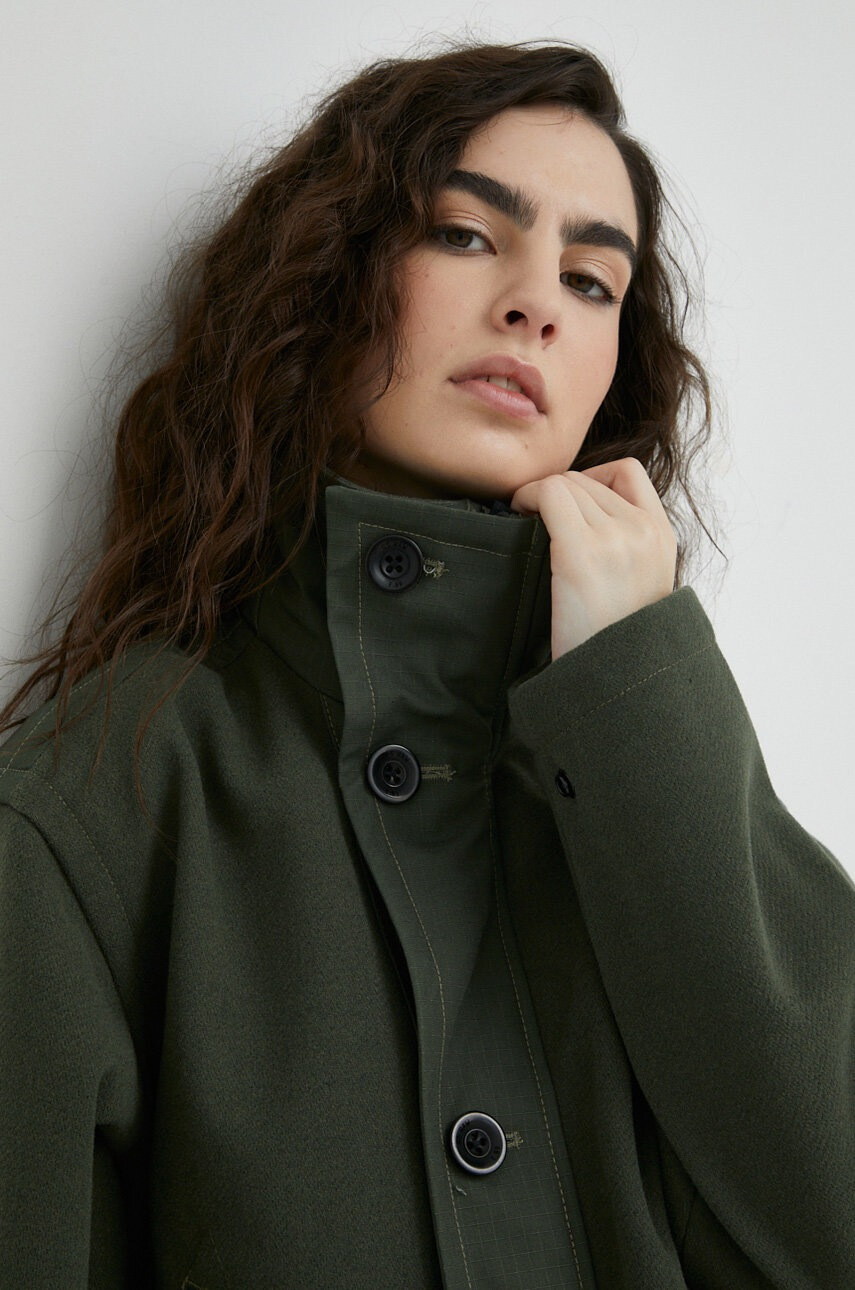 G-Star Raw Яке в зелено с преходна изолация - Pepit.bg