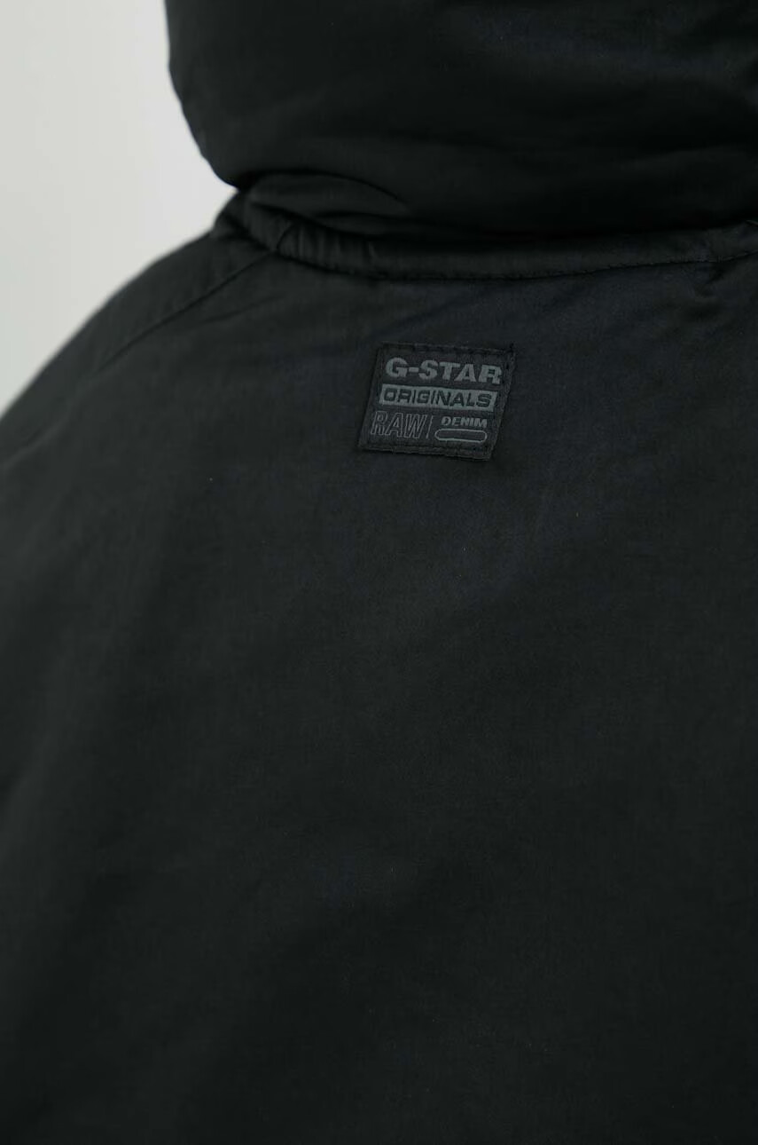 G-Star Raw Яке в черно с преходна изолация с уголемена кройка - Pepit.bg