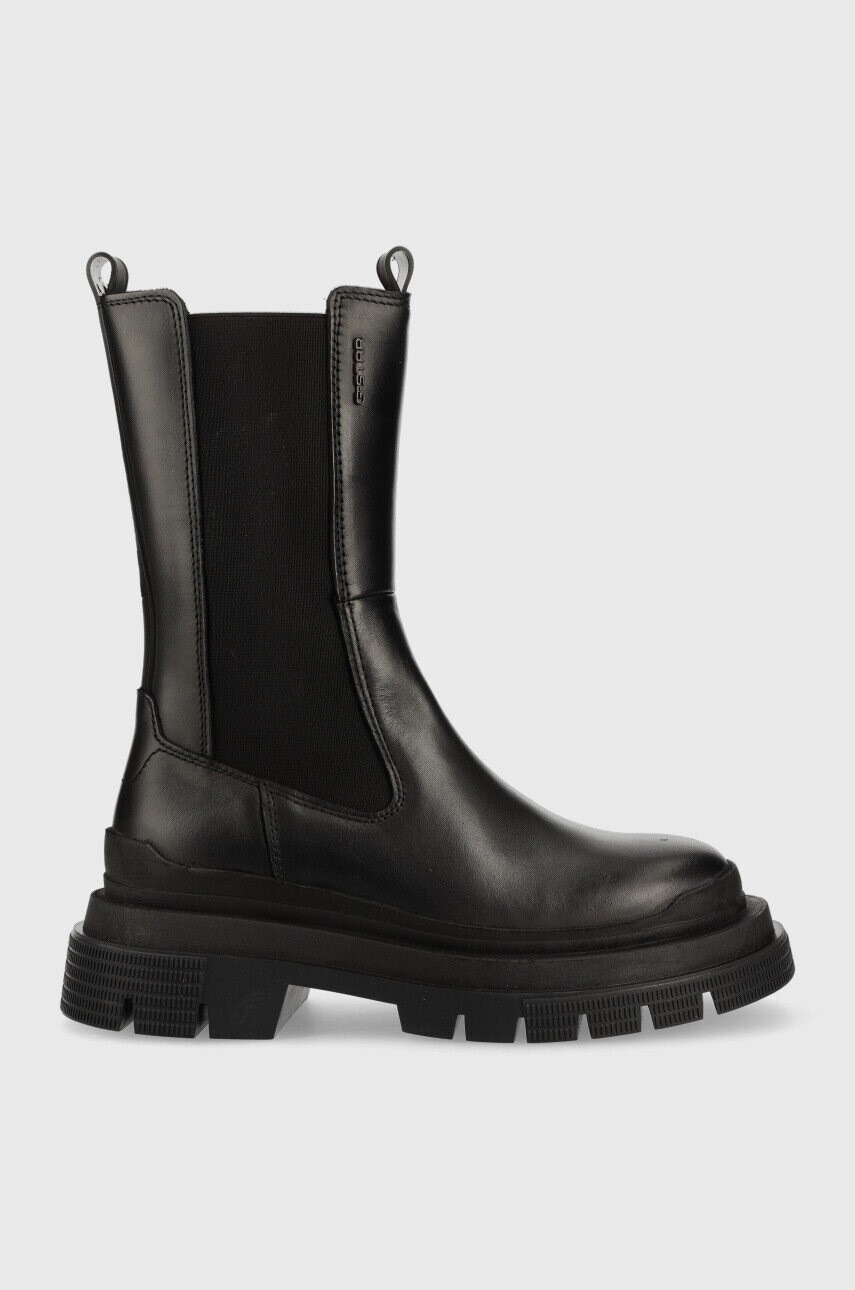 G-Star Raw Кожени боти челси Lintell Hgh - Pepit.bg
