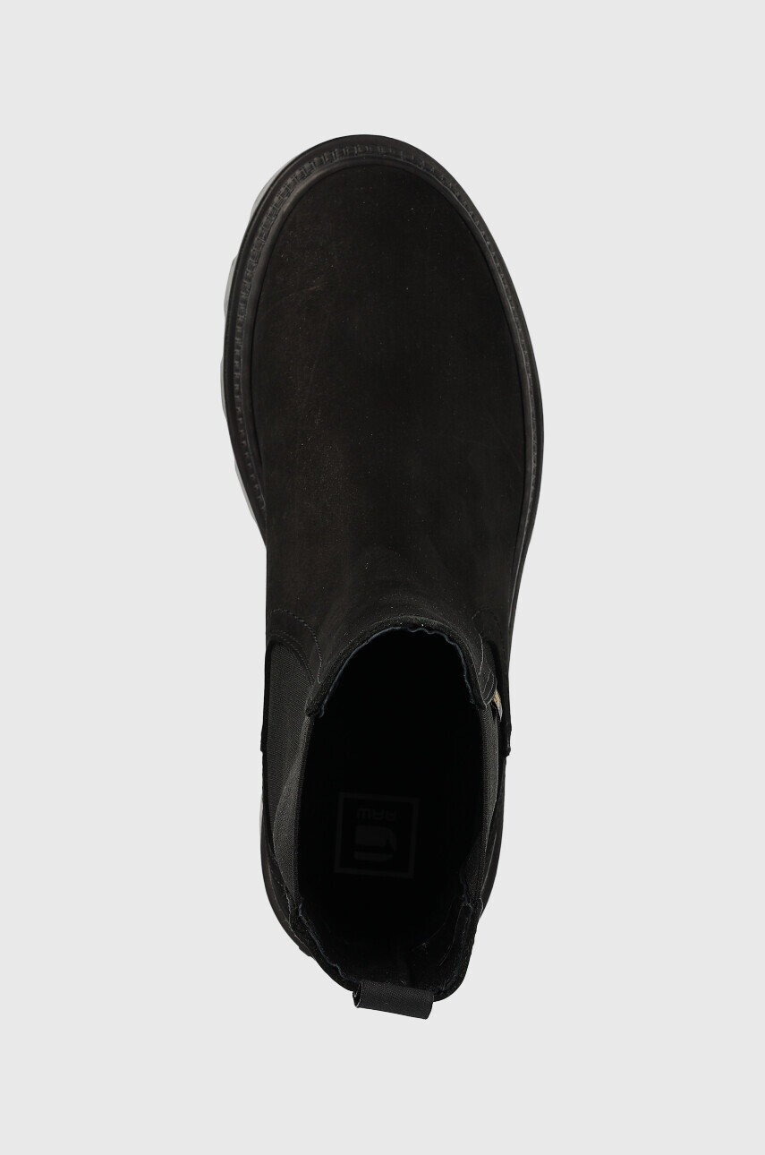 G-Star Raw Кожени боти челси Noxer Chs в черно с платформа - Pepit.bg