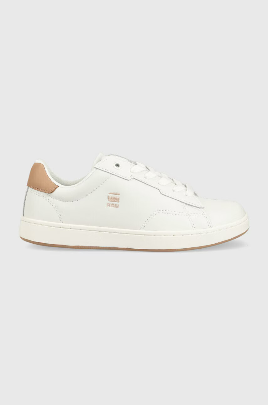 G-Star Raw Кожени маратонки Cadet Pop в бяло 2211002518.WHT.LPNK - Pepit.bg