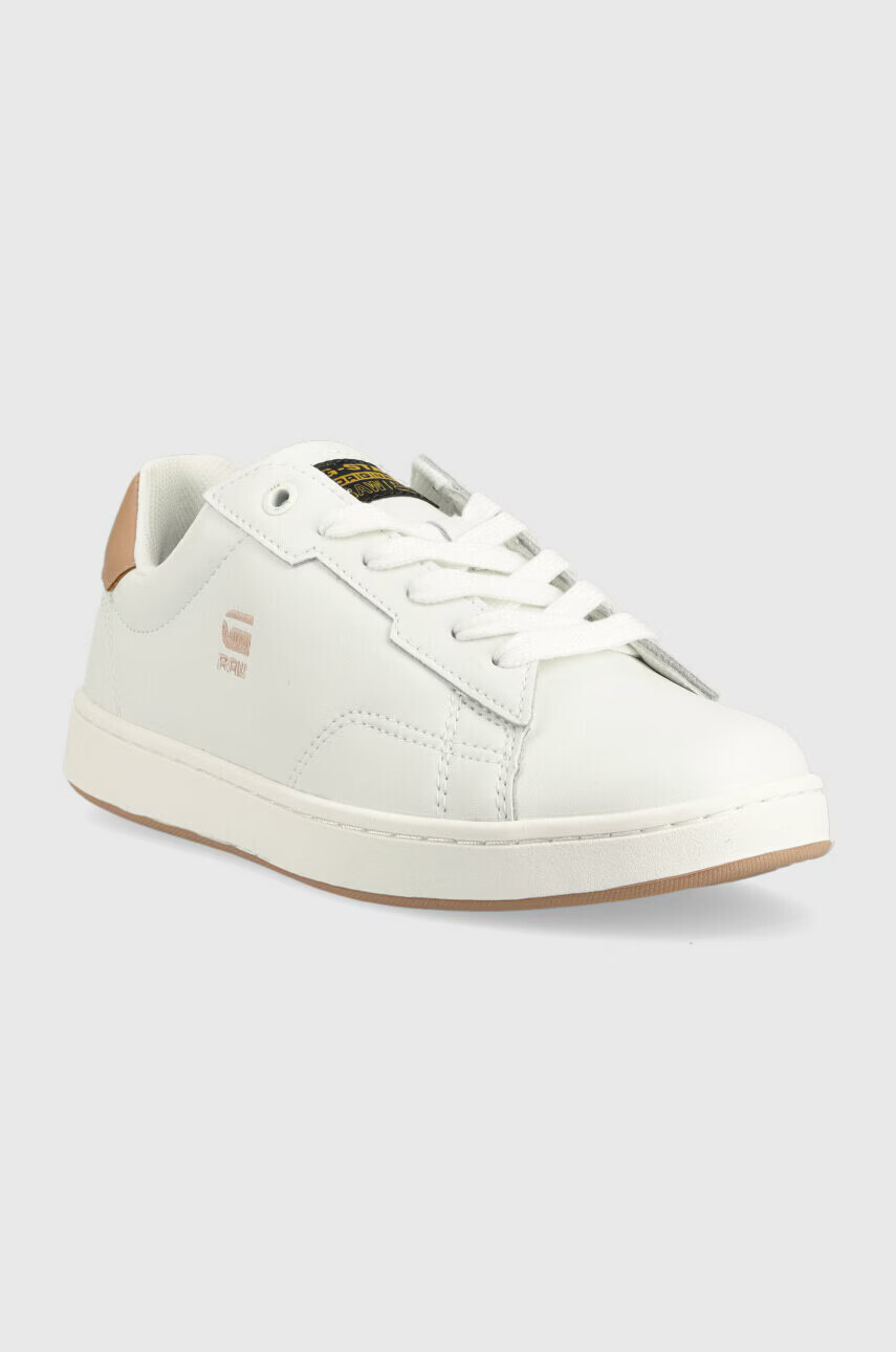 G-Star Raw Кожени маратонки Cadet Pop в бяло 2211002518.WHT.LPNK - Pepit.bg