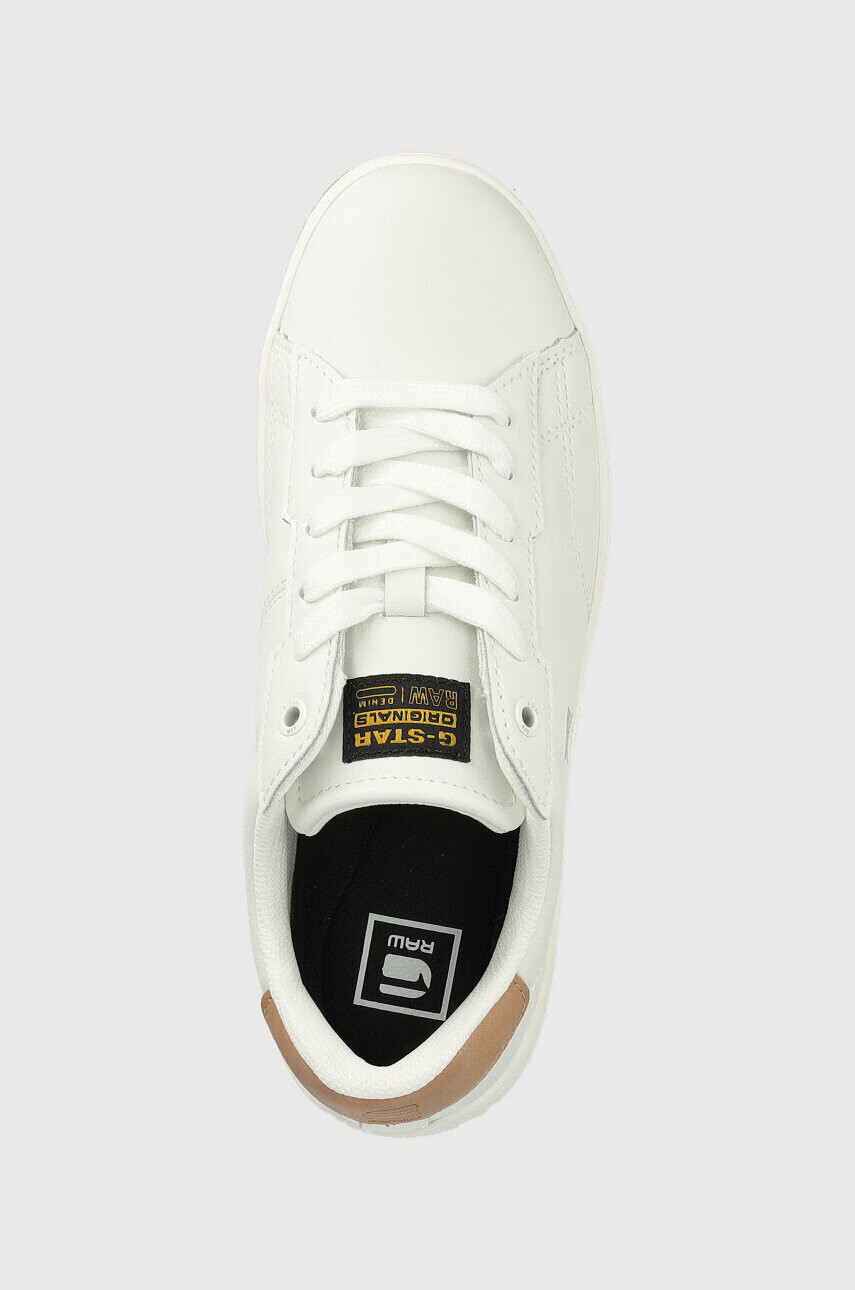 G-Star Raw Кожени маратонки Cadet Pop в бяло 2211002518.WHT.LPNK - Pepit.bg