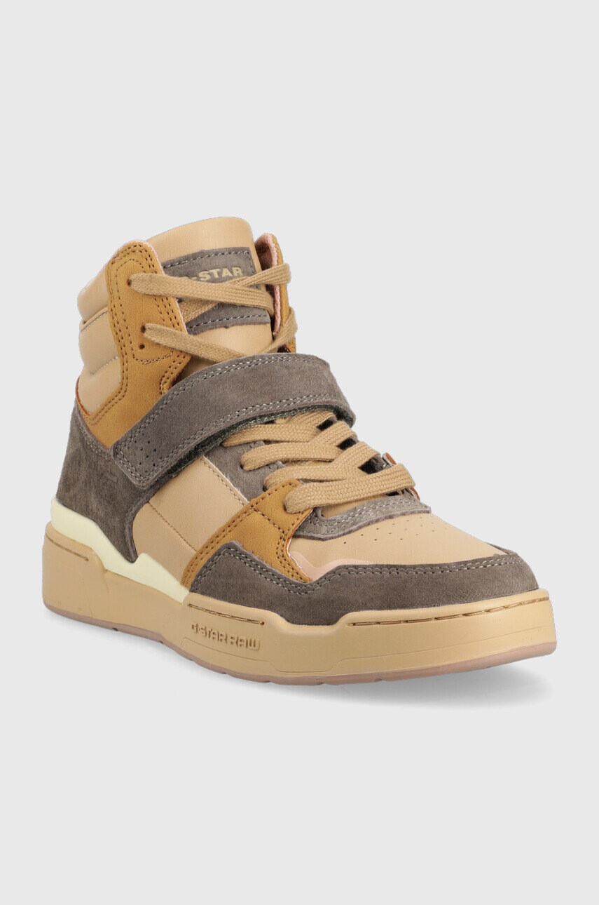 G-Star Raw Маратонки Attacc Mid в кафяво - Pepit.bg