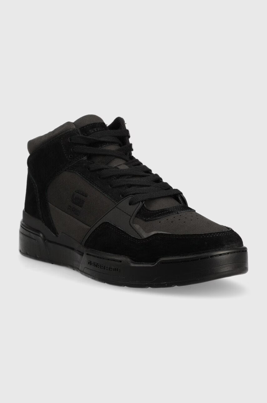 G-Star Raw Маратонки Attacc Mid в черно - Pepit.bg