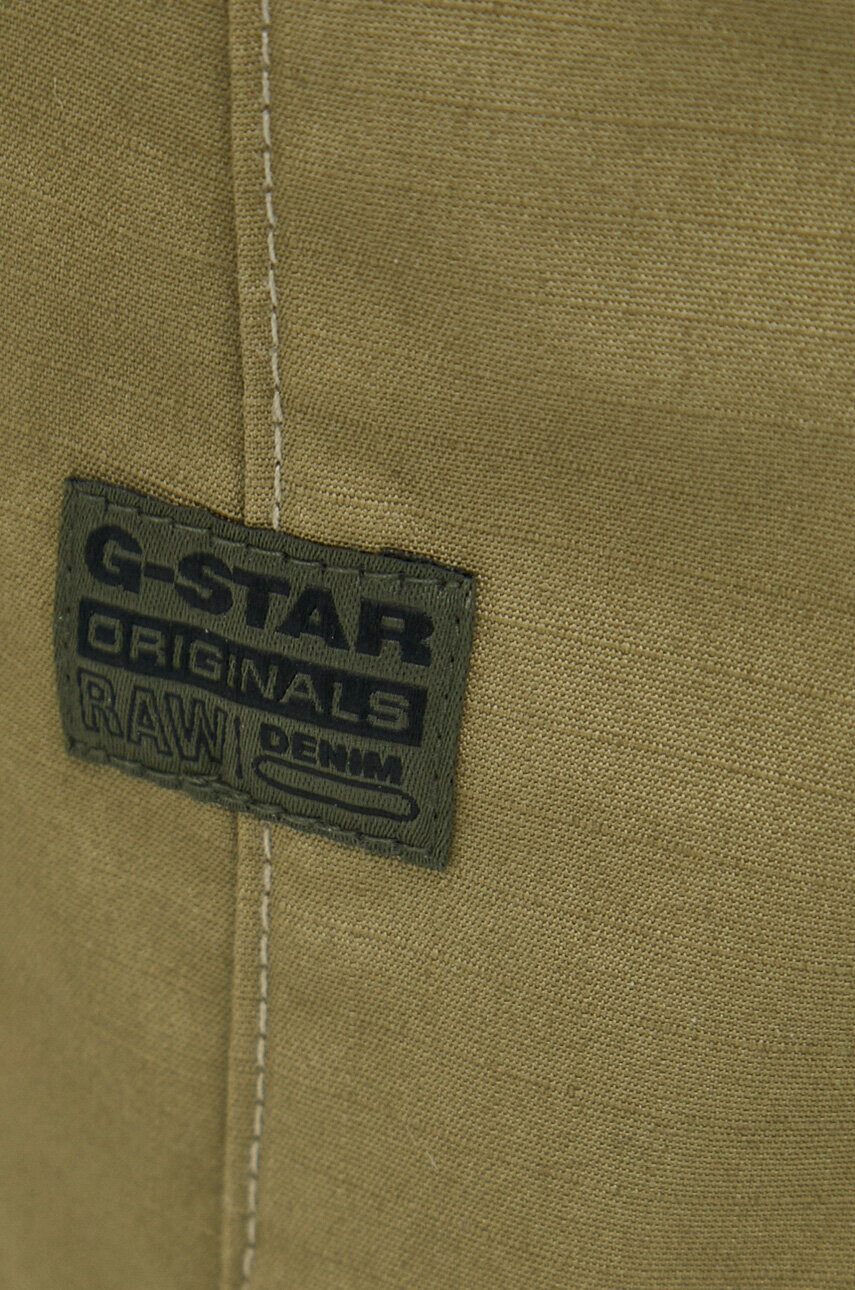 G-Star Raw Памучен къс панталон в черно - Pepit.bg