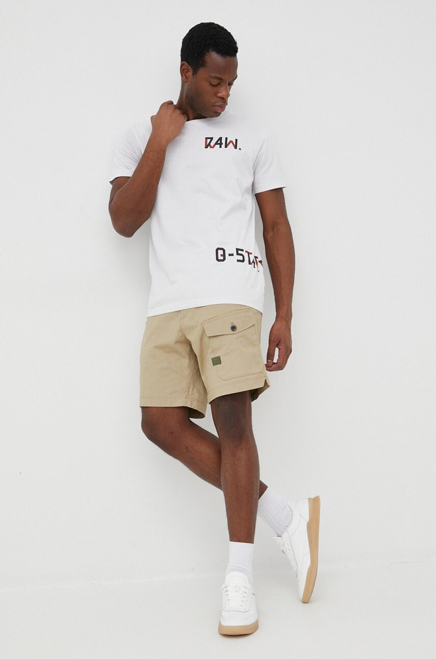 G-Star Raw Памучен къс панталон - Pepit.bg