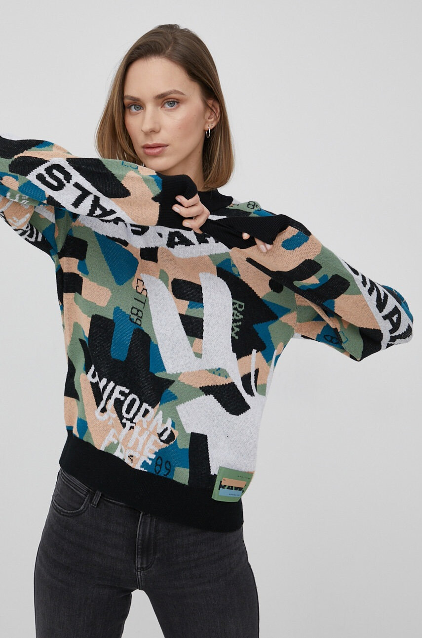 G-Star Raw Памучен пуловер - Pepit.bg