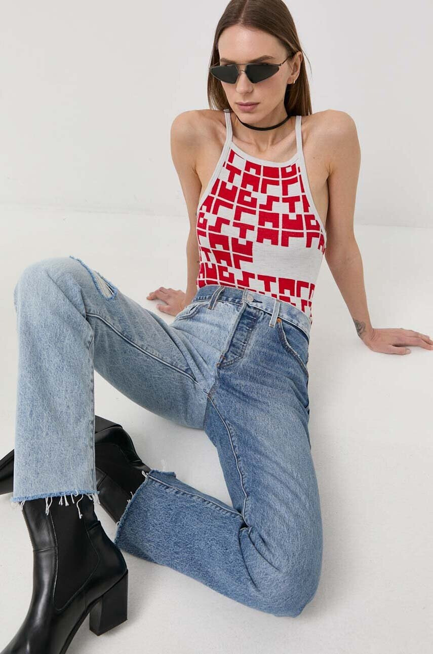 G-Star Raw Памучен топ - Pepit.bg