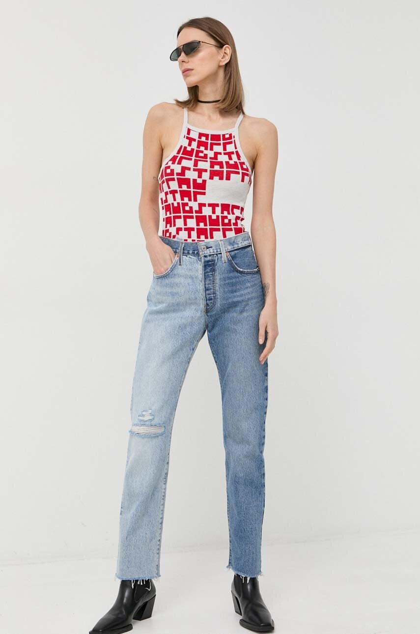 G-Star Raw Памучен топ - Pepit.bg