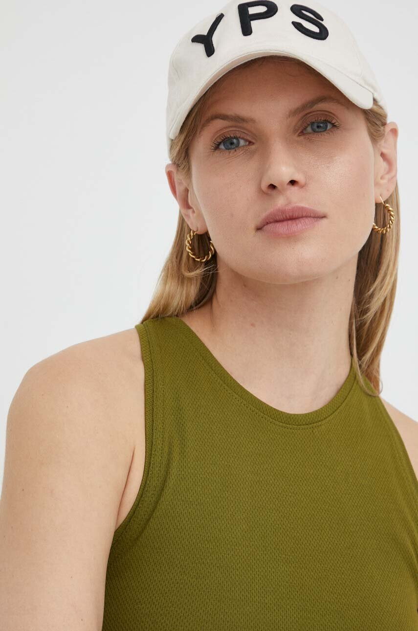 G-Star Raw Памучен топ в зелено - Pepit.bg