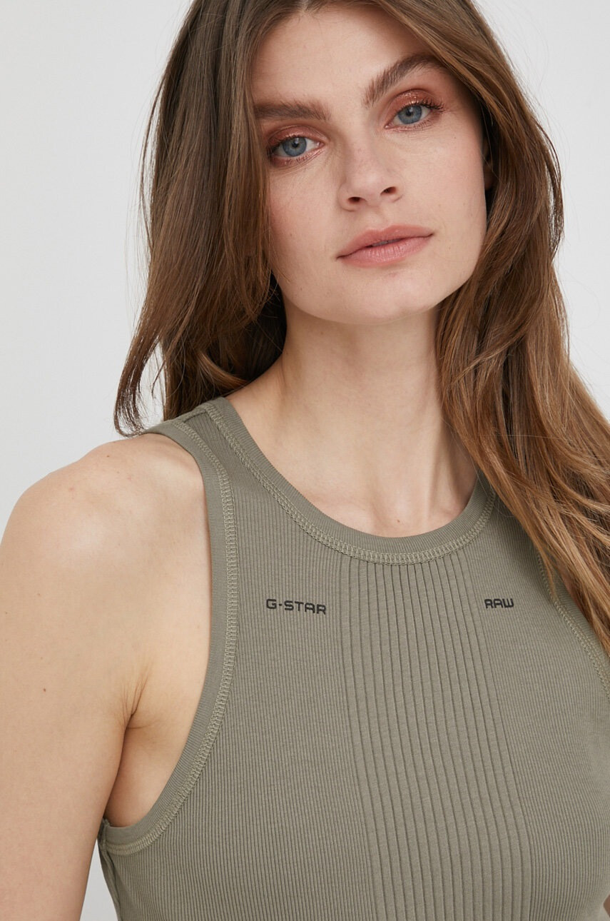 G-Star Raw Памучен топ - Pepit.bg
