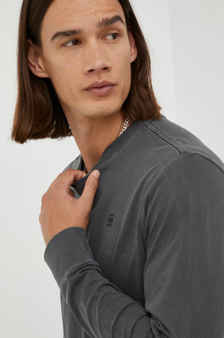 G-Star Raw Памучна блуза с дълги ръкави - Pepit.bg