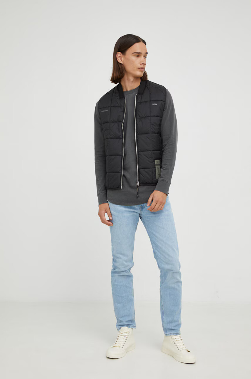 G-Star Raw Памучна блуза с дълги ръкави - Pepit.bg