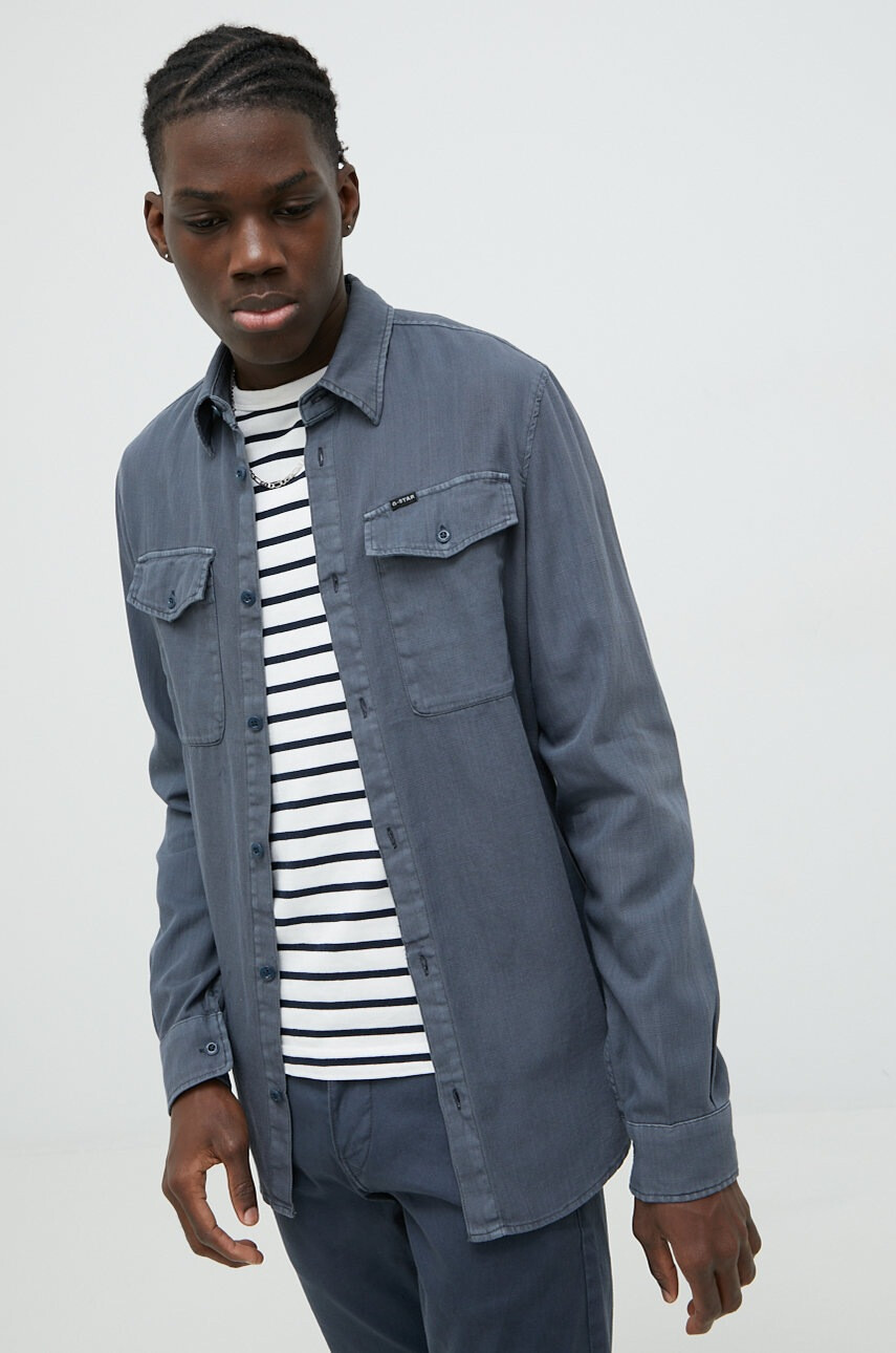 G-Star Raw Памучна риза - Pepit.bg