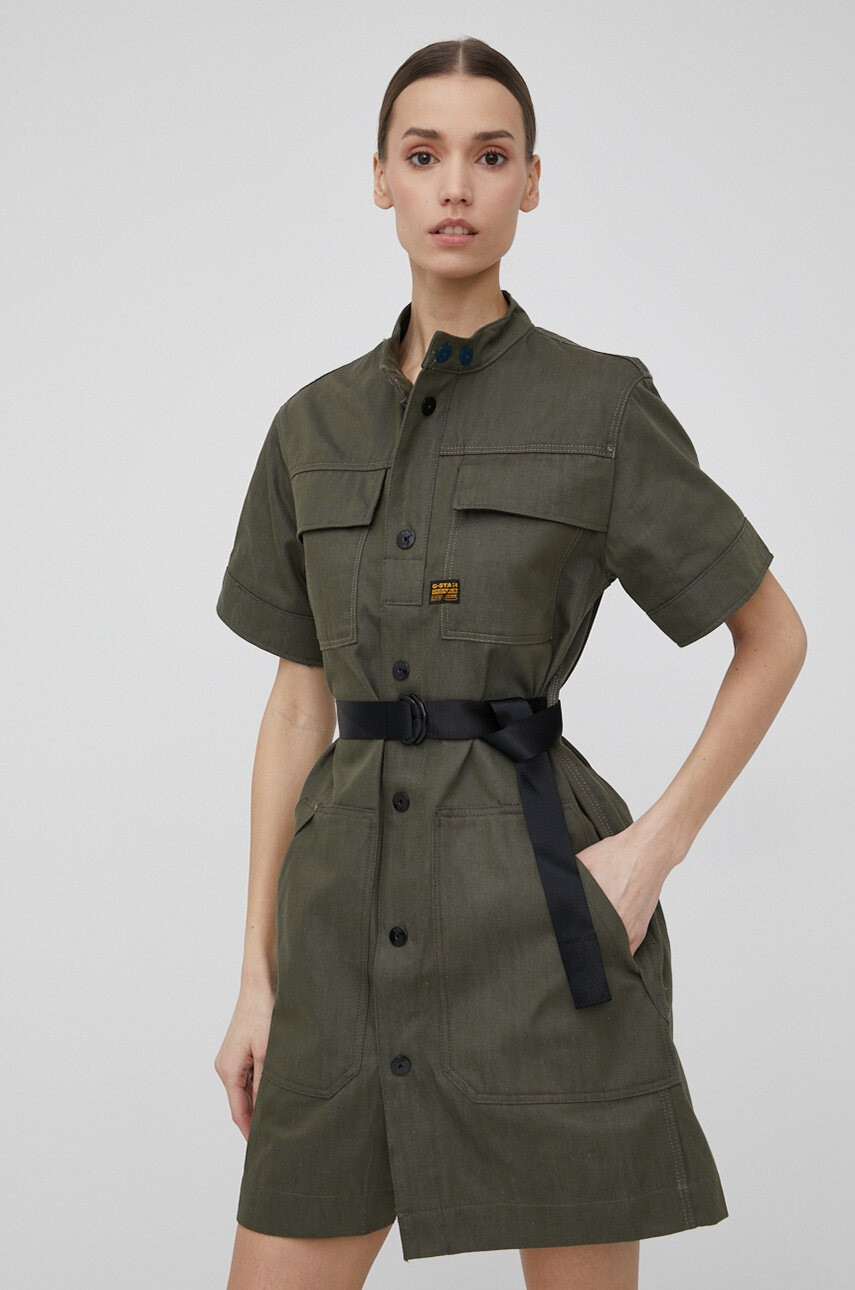 G-Star Raw Памучна рокля - Pepit.bg