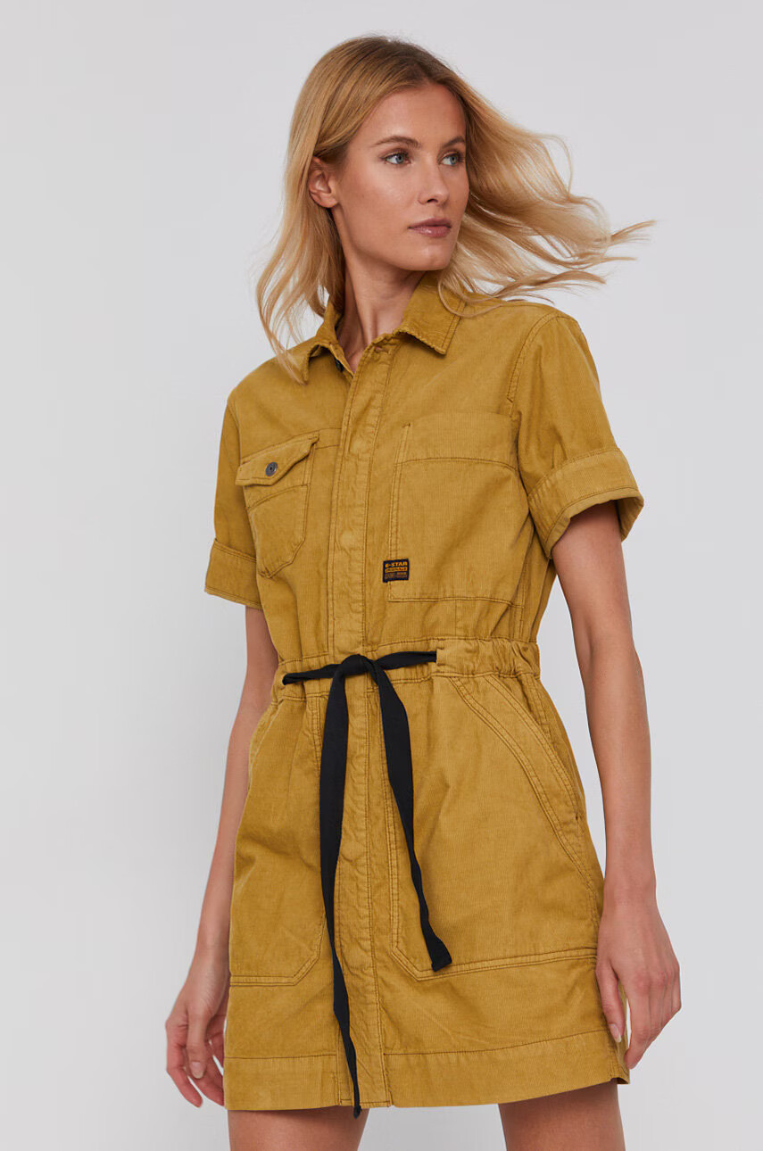 G-Star Raw Памучна рокля - Pepit.bg