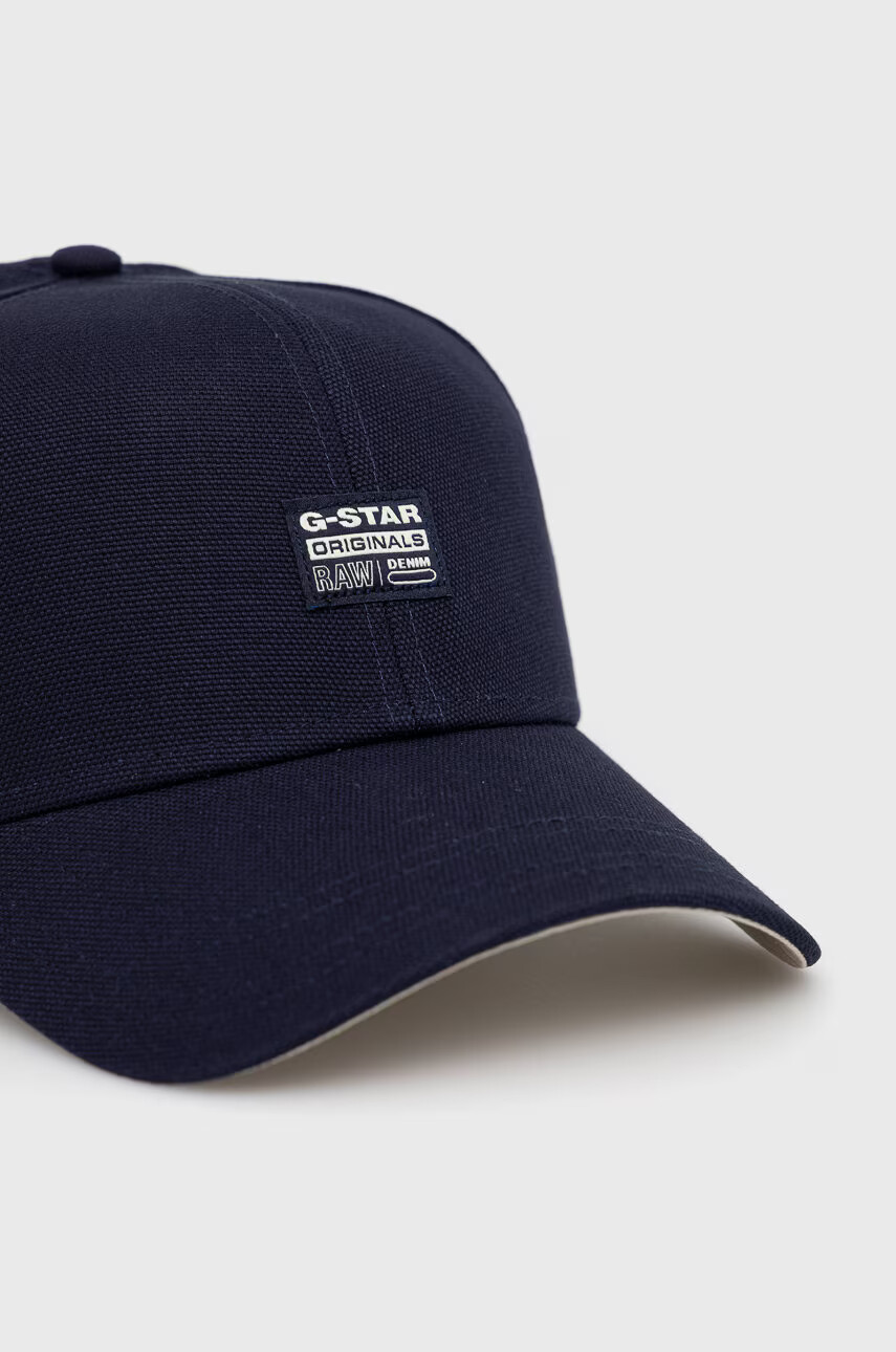 G-Star Raw Памучна шапка - Pepit.bg