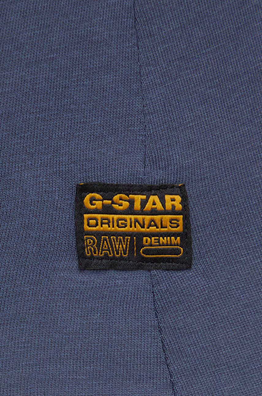 G-Star Raw Памучна тениска в тъмносиньо - Pepit.bg