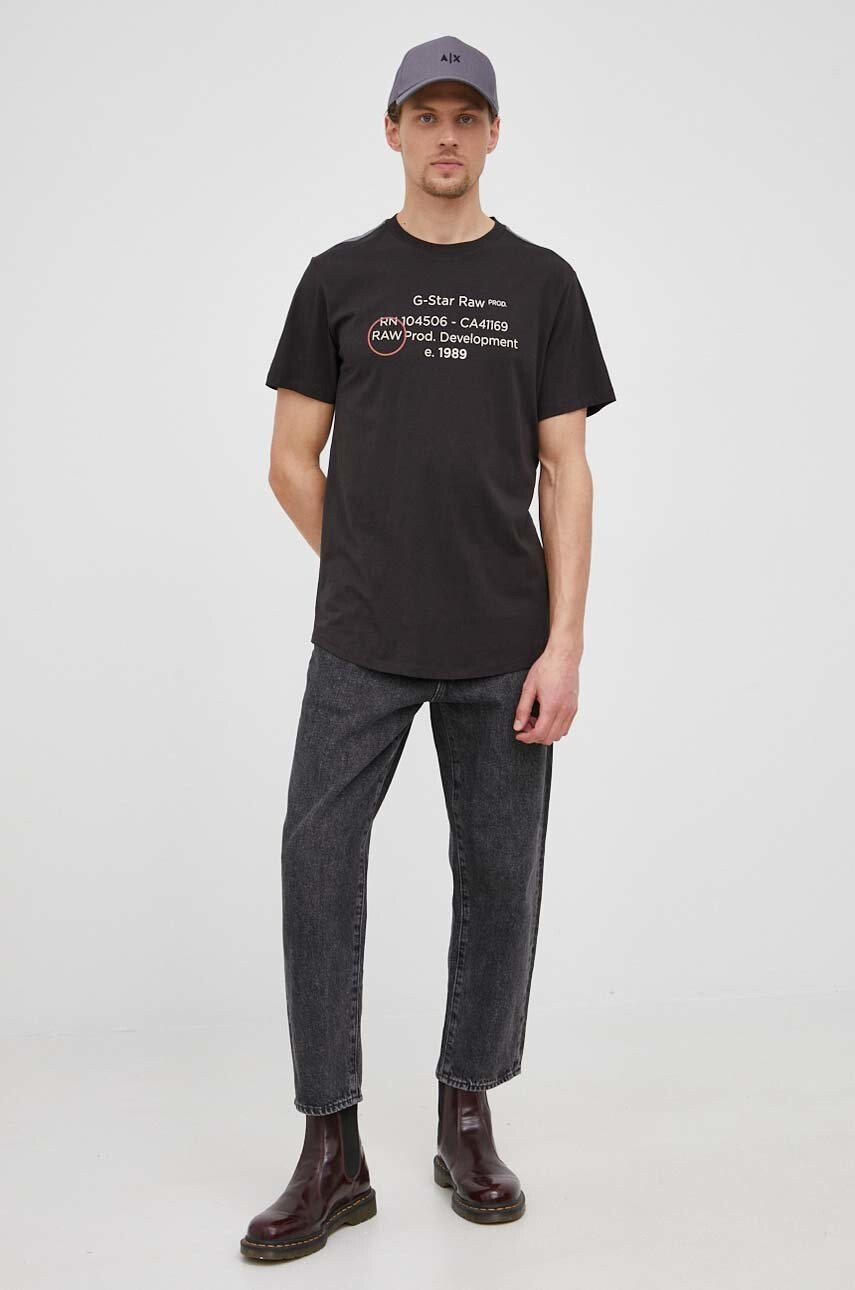 G-Star Raw Памучна тениска - Pepit.bg