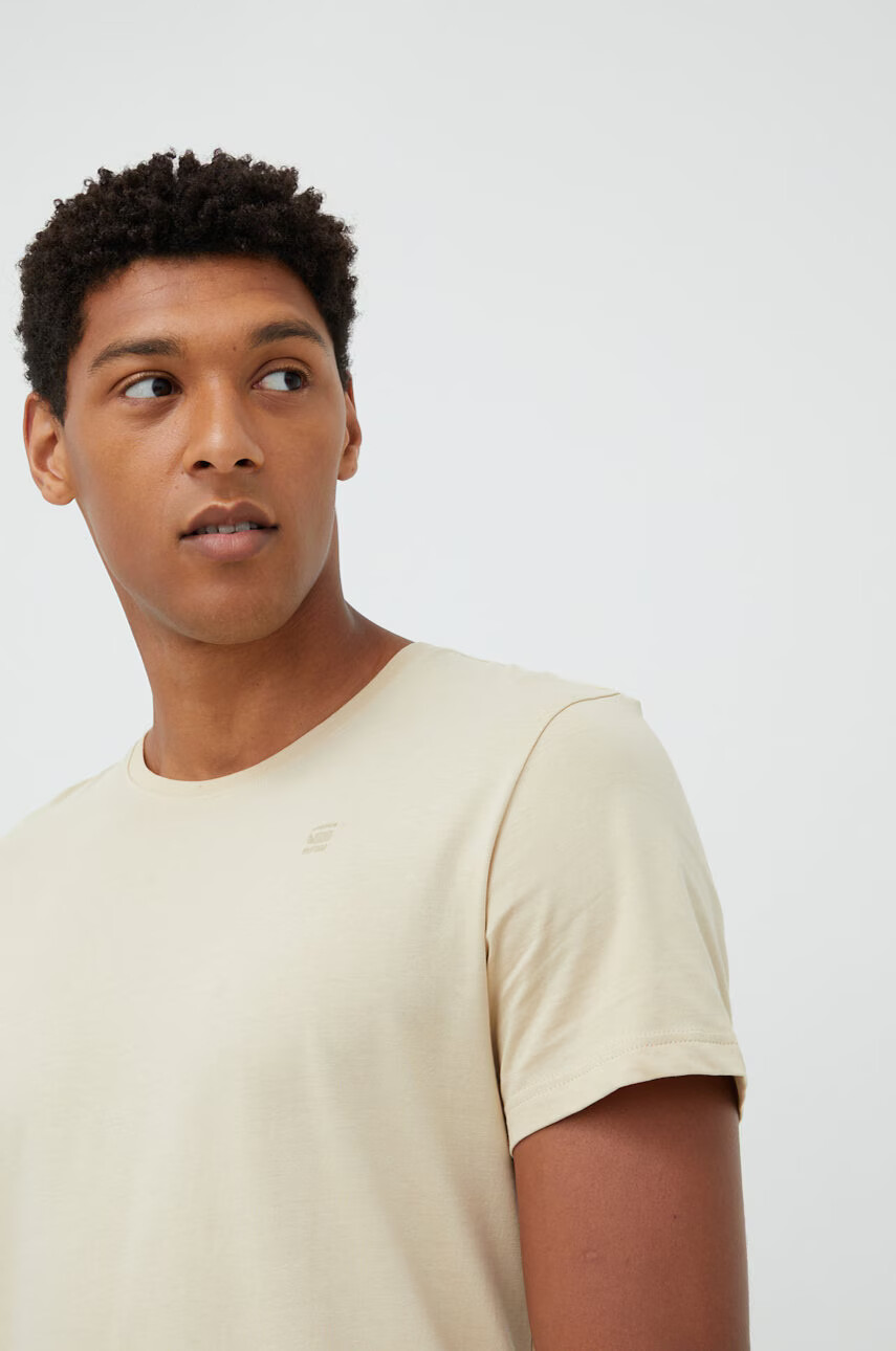 G-Star Raw Памучна тениска в зелено - Pepit.bg
