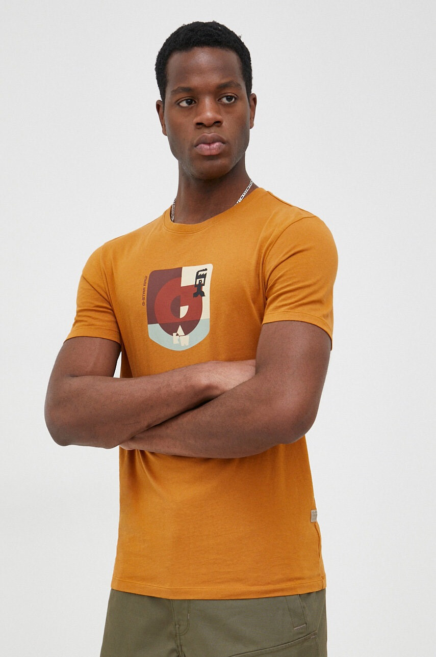G-Star Raw Памучна тениска - Pepit.bg