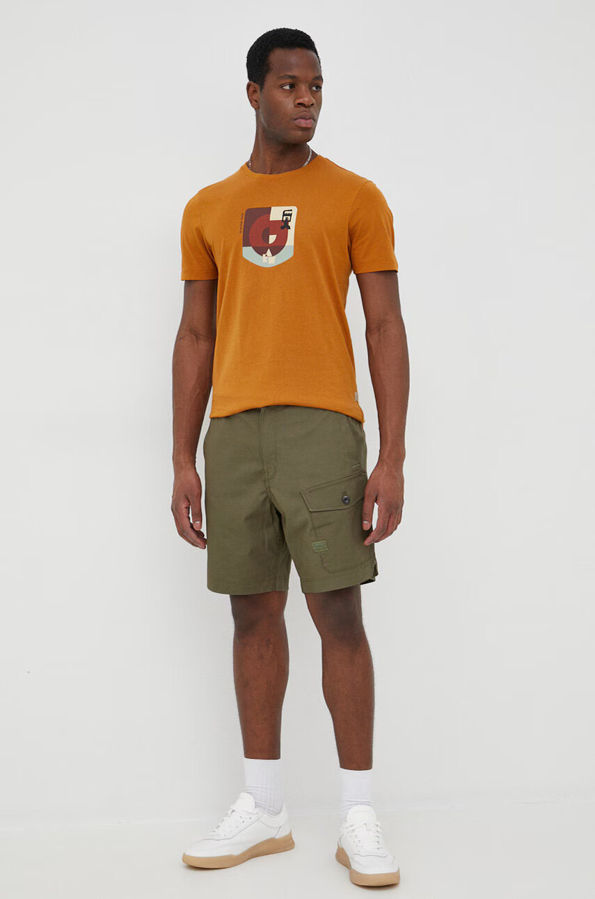 G-Star Raw Памучна тениска - Pepit.bg