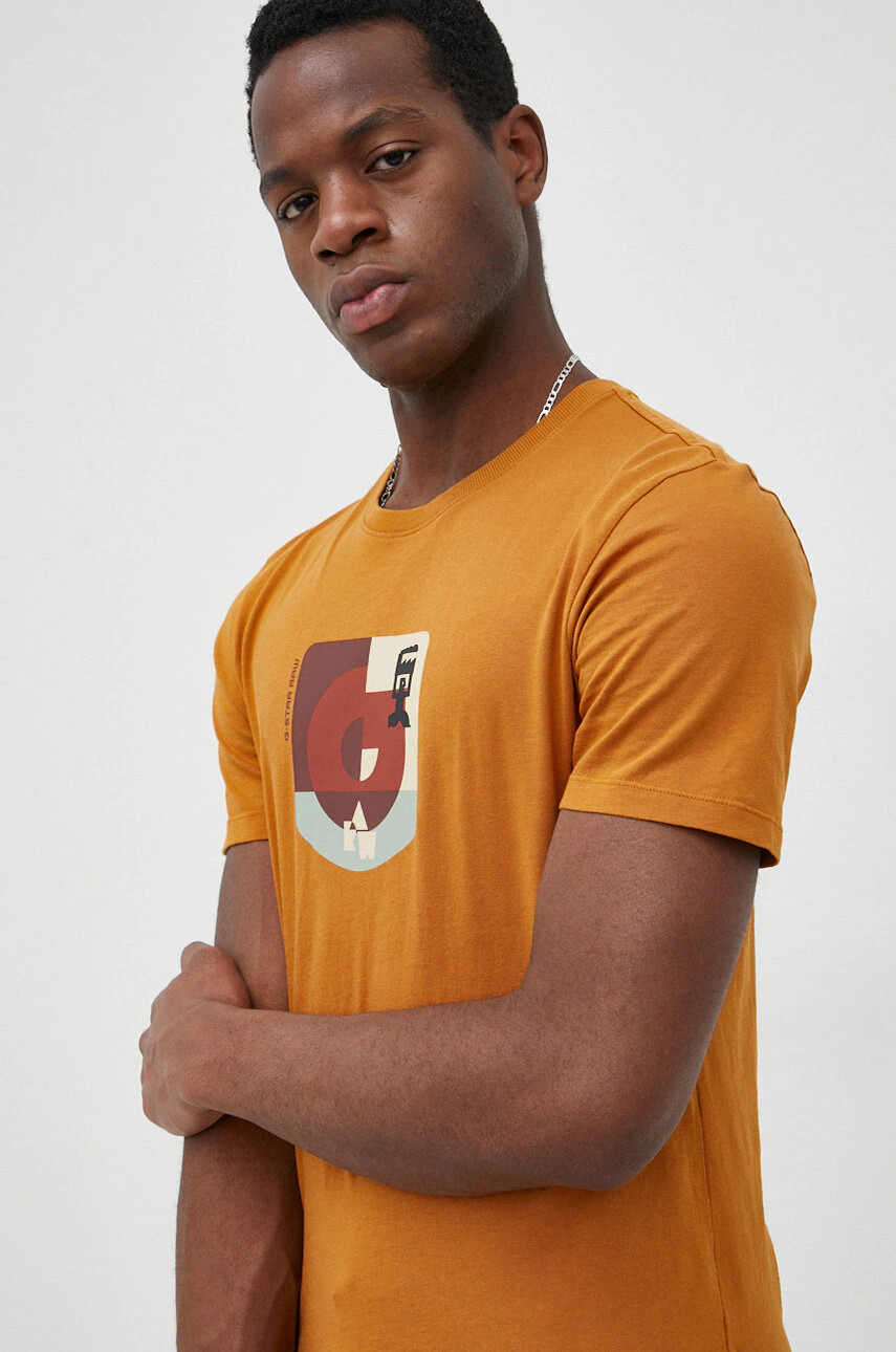 G-Star Raw Памучна тениска - Pepit.bg
