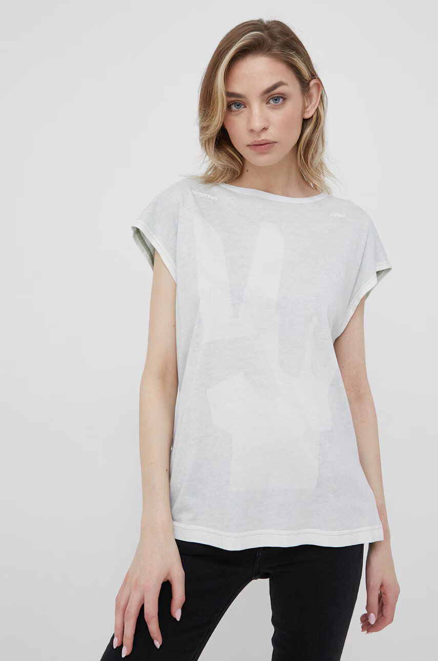 G-Star Raw Памучна тениска - Pepit.bg