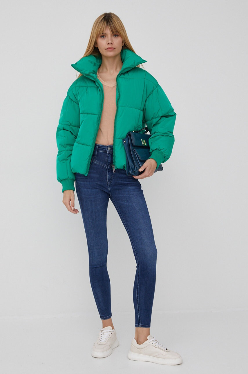 G-Star Raw Памучна тениска в оранжево - Pepit.bg