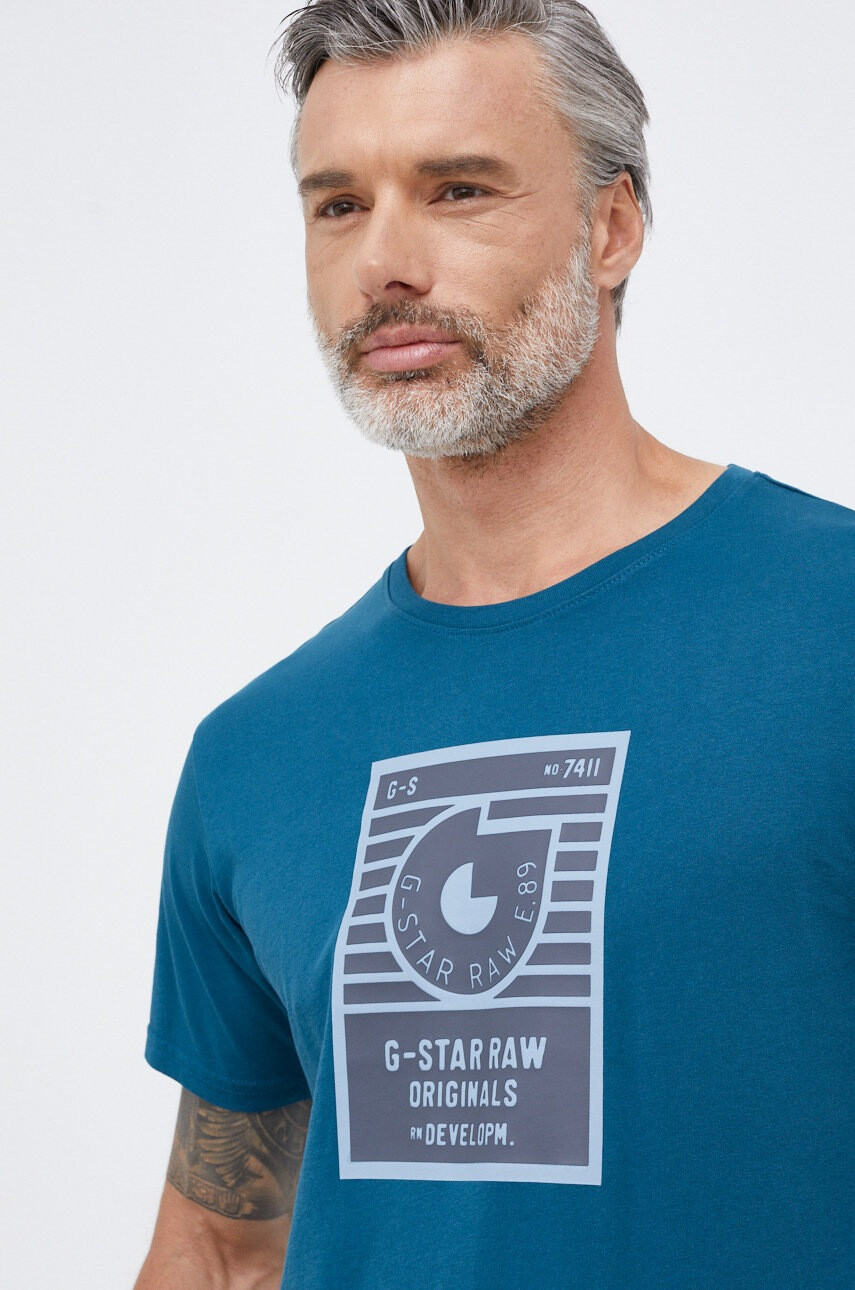 G-Star Raw Памучна тениска - Pepit.bg