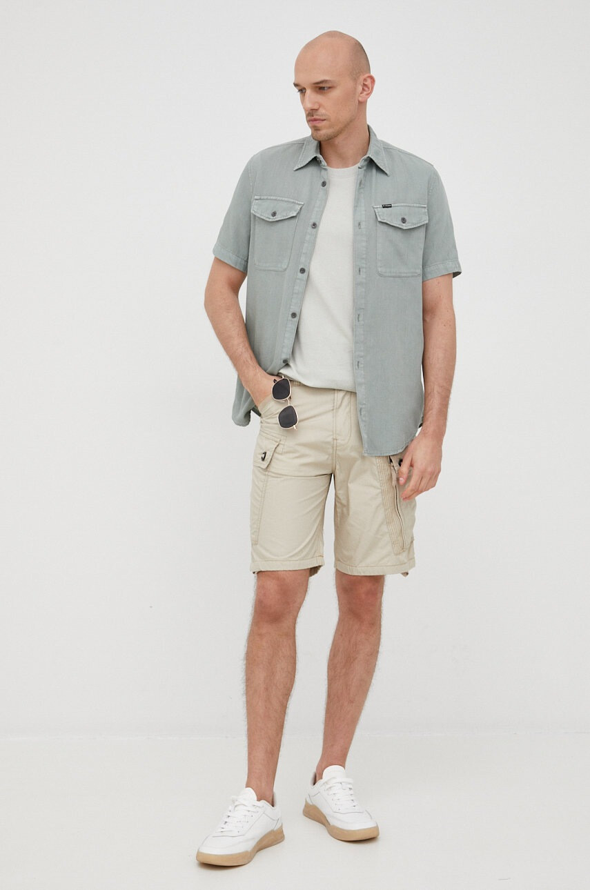 G-Star Raw Памучна тениска - Pepit.bg