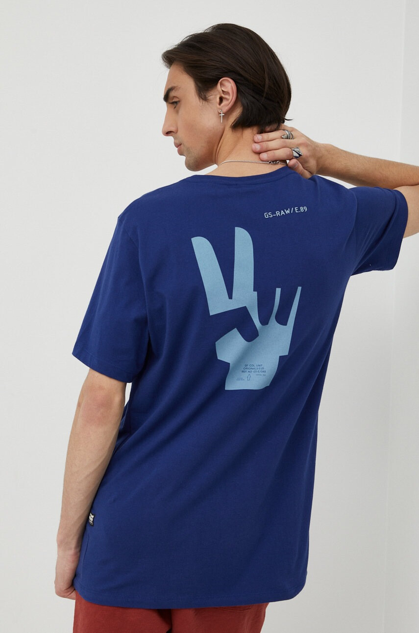 G-Star Raw Памучна тениска - Pepit.bg