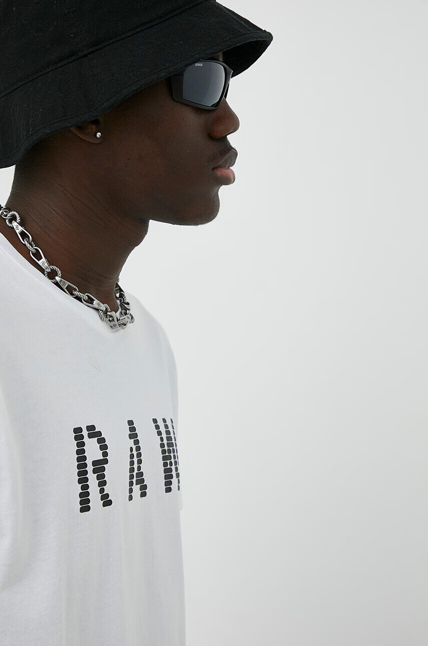 G-Star Raw Памучна тениска (2 броя) в бяло с принт - Pepit.bg