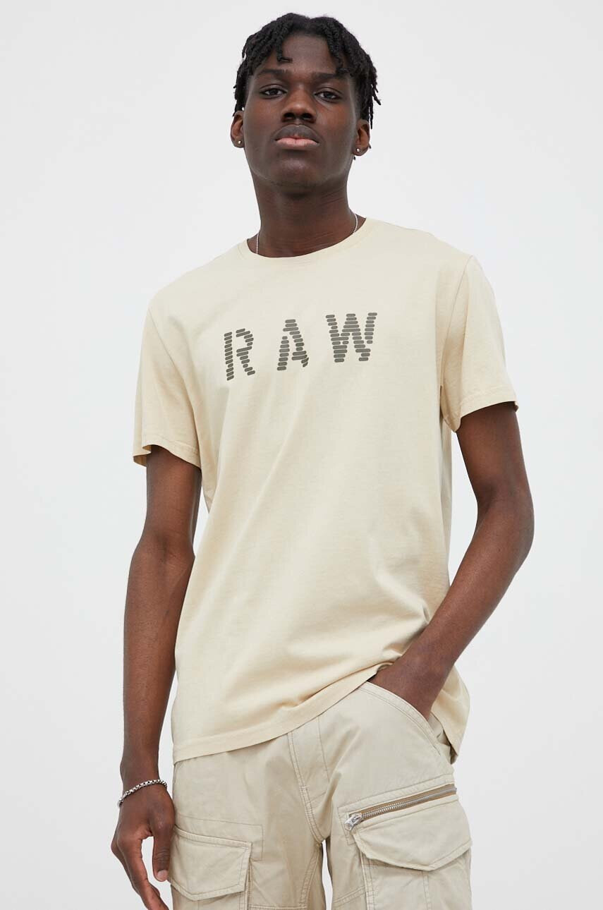 G-Star Raw Памучна тениска (2 броя) с принт - Pepit.bg