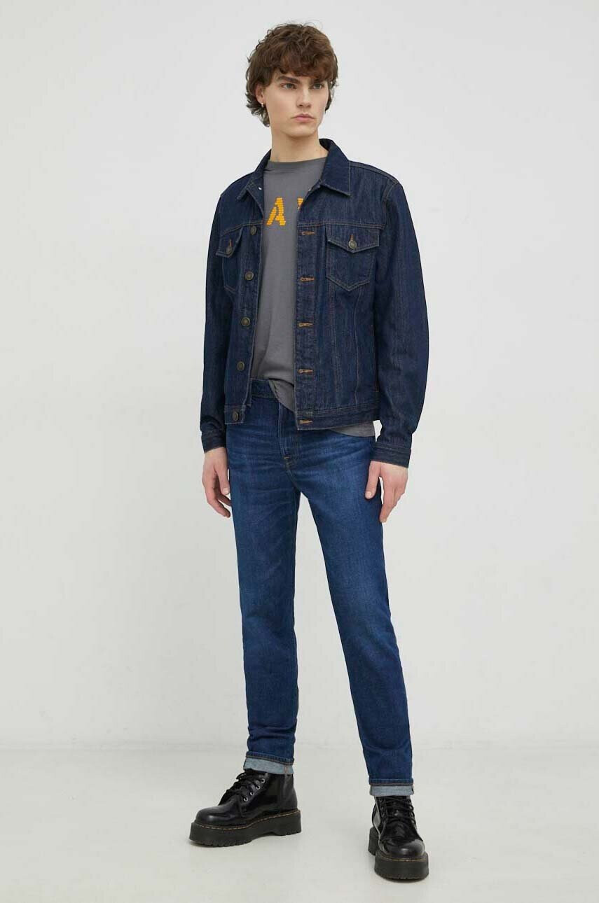 G-Star Raw Памучна тениска (2 броя) с принт - Pepit.bg