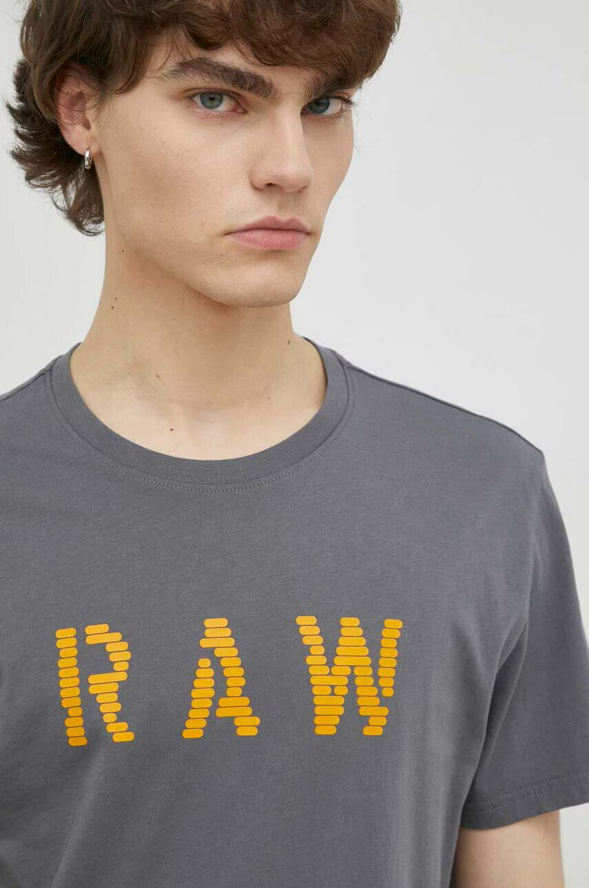 G-Star Raw Памучна тениска (2 броя) с принт - Pepit.bg
