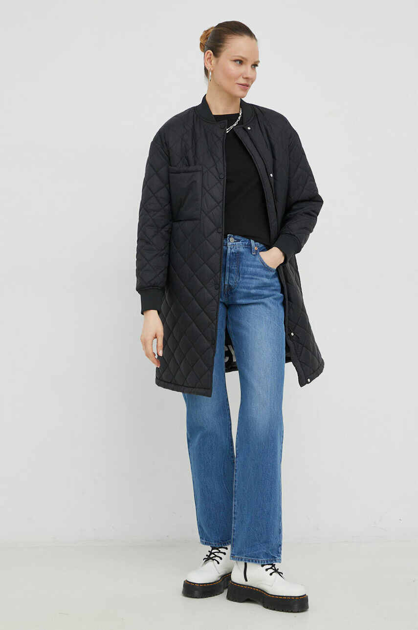 G-Star Raw Памучна тениска в черно - Pepit.bg