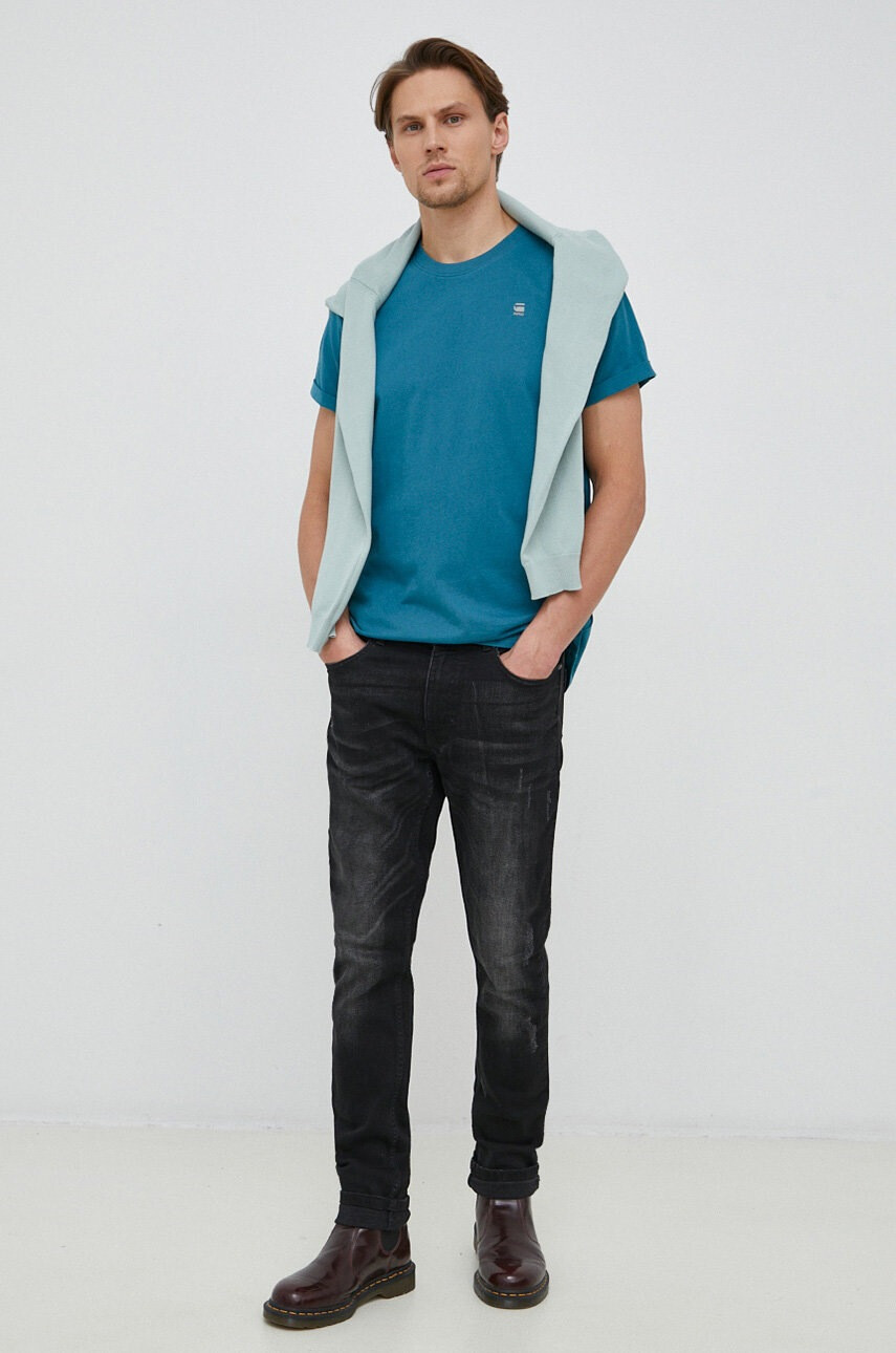 G-Star Raw Памучна тениска - Pepit.bg