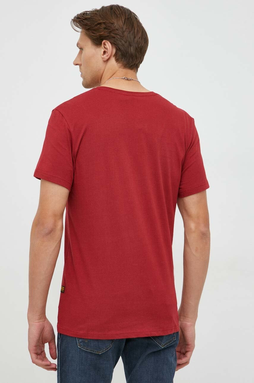 G-Star Raw Памучна тениска в черно - Pepit.bg