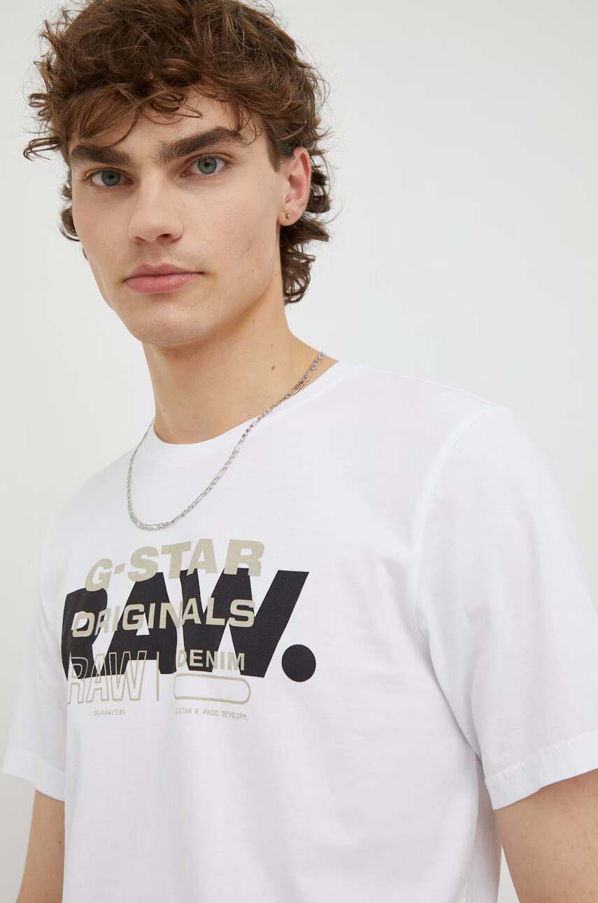 G-Star Raw Памучна тениска - Pepit.bg