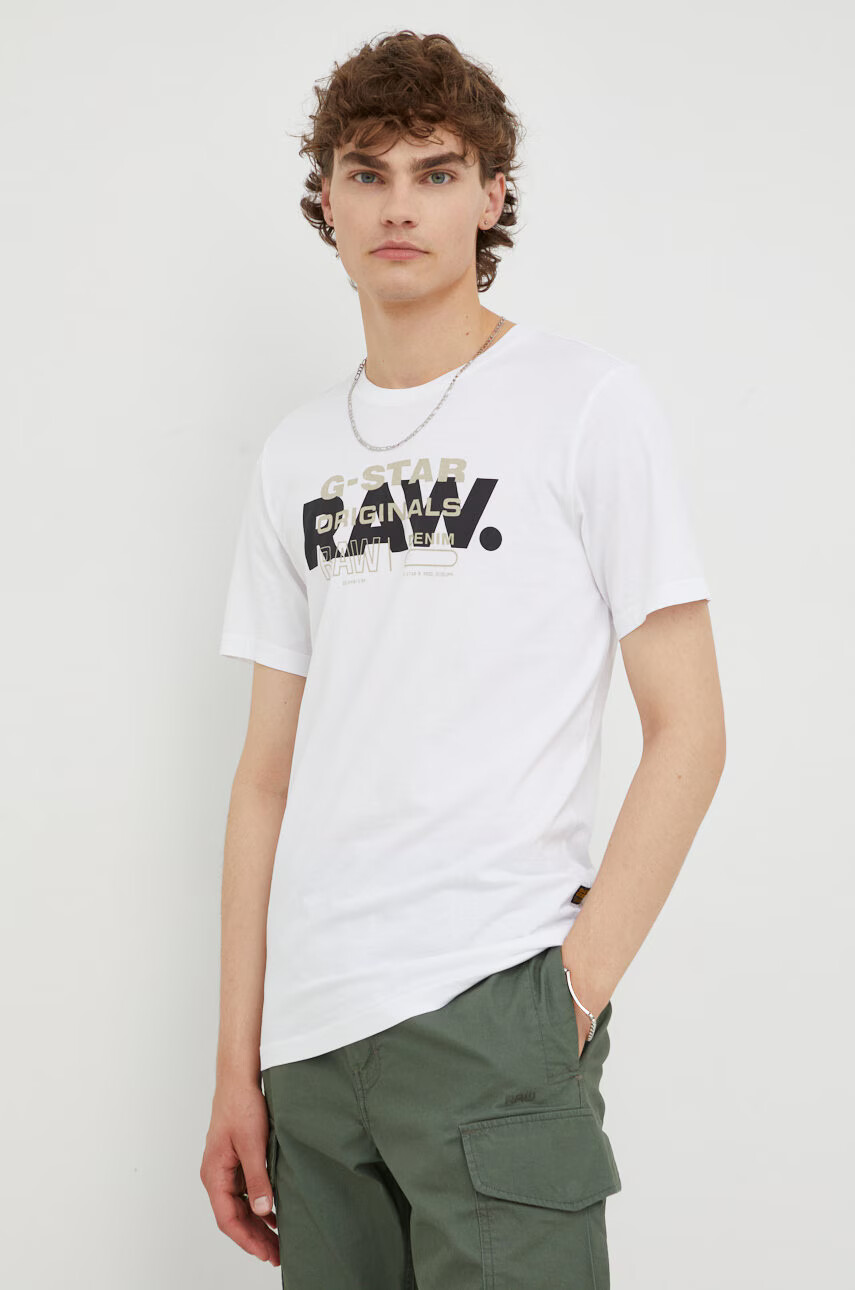G-Star Raw Памучна тениска - Pepit.bg