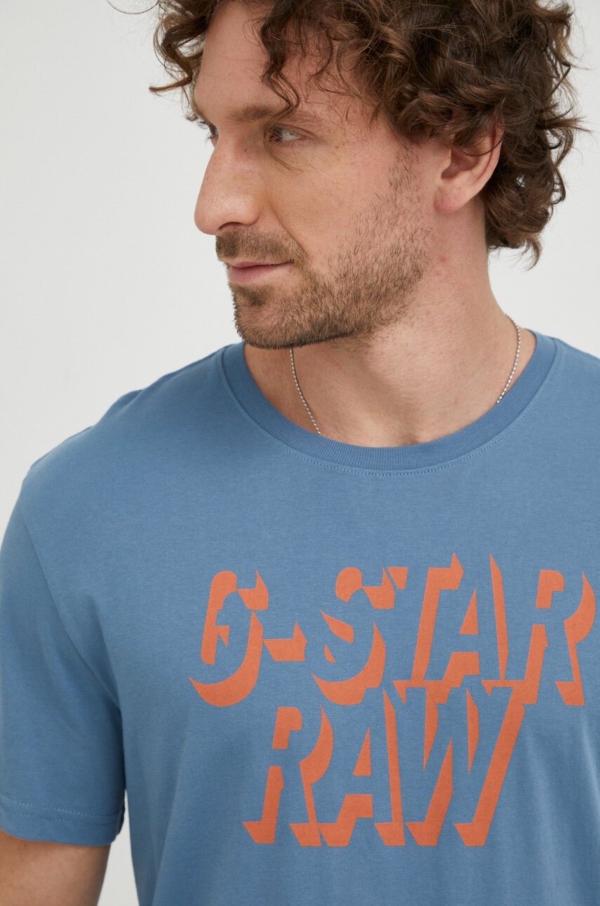 G-Star Raw Памучна тениска - Pepit.bg
