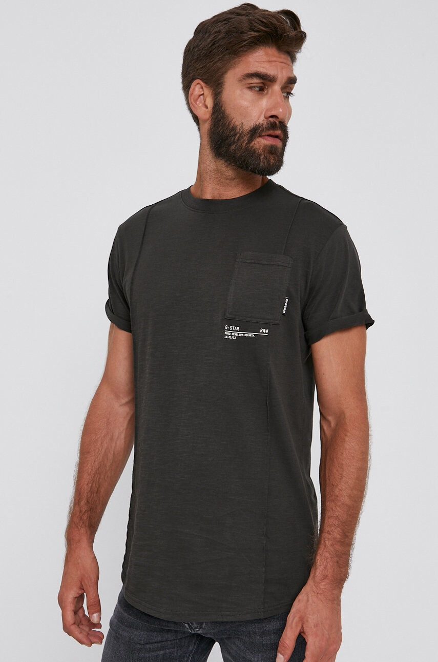 G-Star Raw Памучна тениска - Pepit.bg