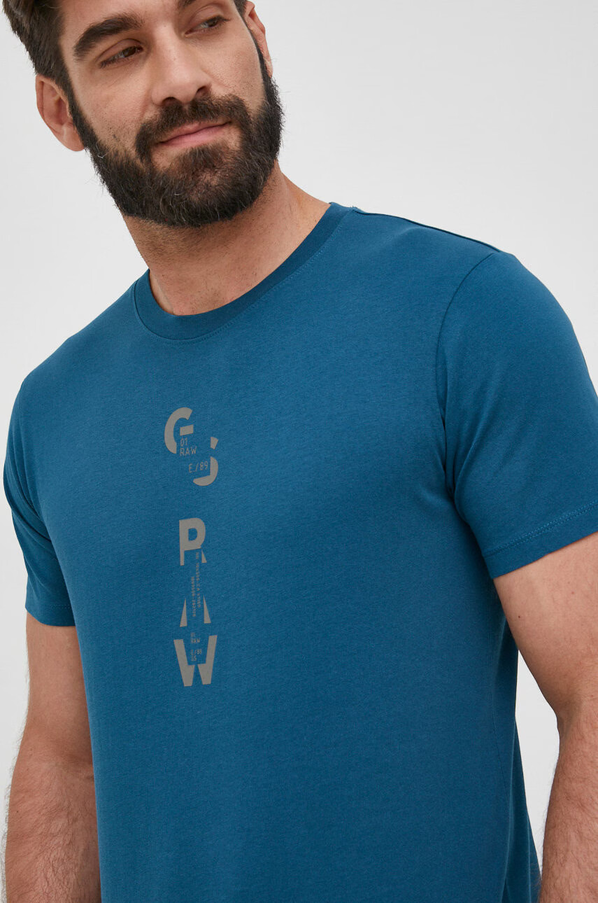 G-Star Raw Памучна тениска - Pepit.bg