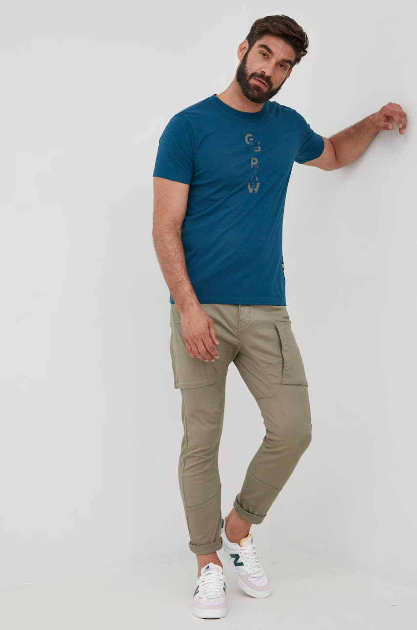 G-Star Raw Памучна тениска - Pepit.bg