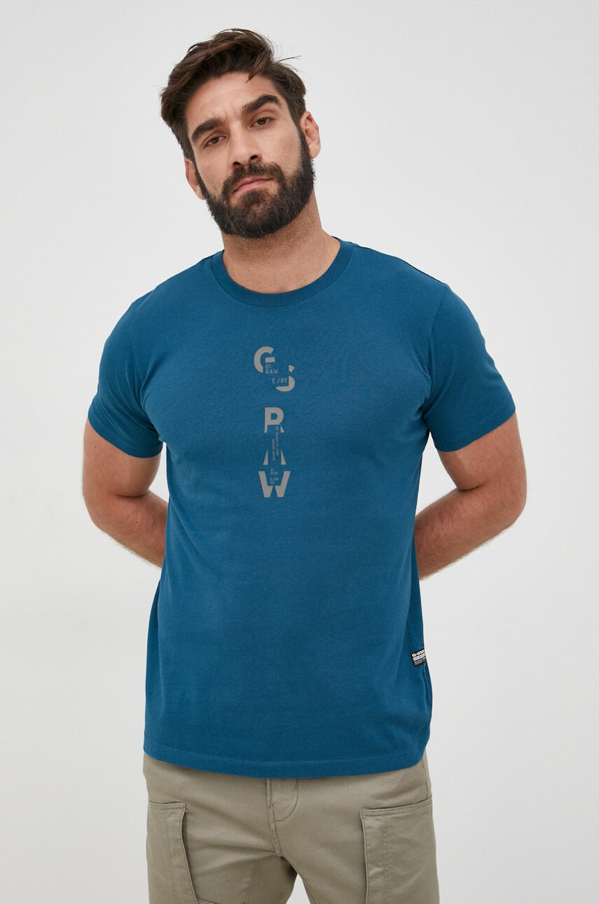 G-Star Raw Памучна тениска - Pepit.bg